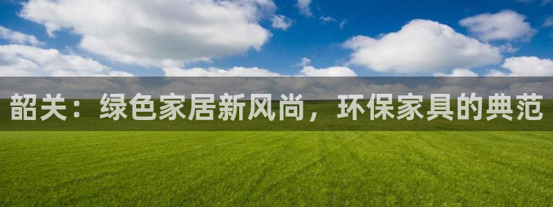 沐鸣2平台娱乐：韶关：绿色家居新风尚，环保家具的典范