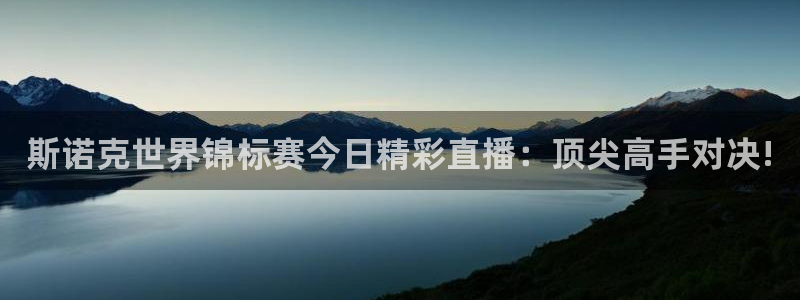 鲸鱼体育直播live：斯诺克世界锦标赛今日精彩直播：顶尖高手对决!