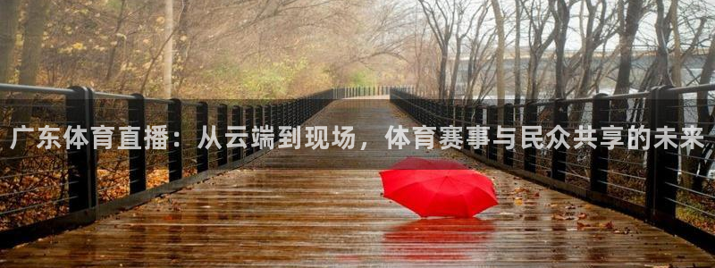鲸鱼体育免费观看官网：广东体育直播：从云端到现场，体育赛事与民众共享的未来